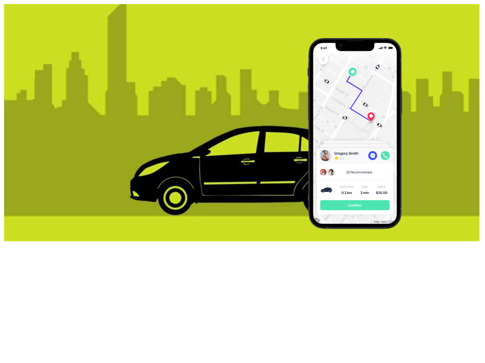 Ola App Clone Screenshot